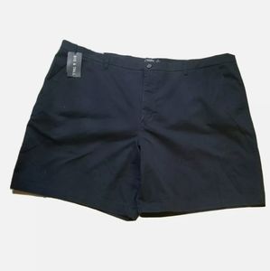 NWT Chaps Men’s Navy Big and Tall Chino Shorts Size 52